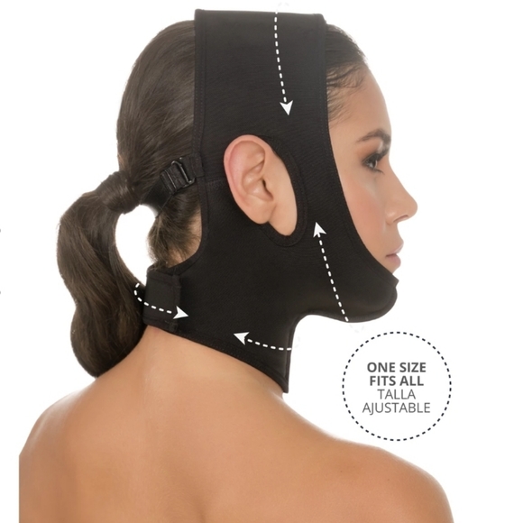 Shapewear/Women/ Trendy/Post Surgery Compression Face Wrap/Shapers/shaperwear - Picture 4 of 5